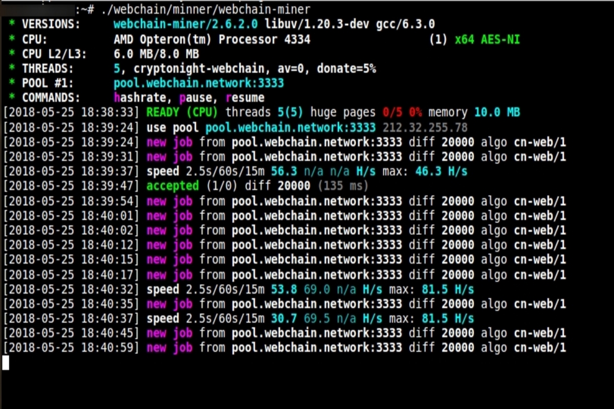 cpu mining linux vs windows